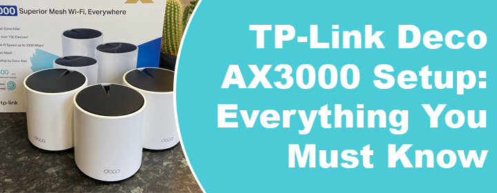 TP-Link Deco AX3000 Setup