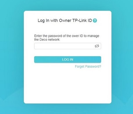 TP-Link-Deco-login