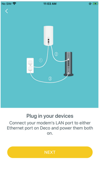 connect router node to modem