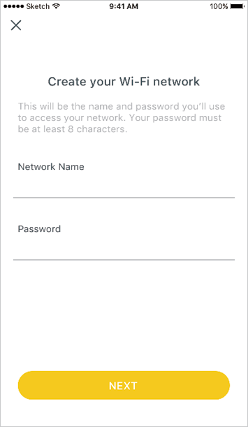  enter the SSID username and password