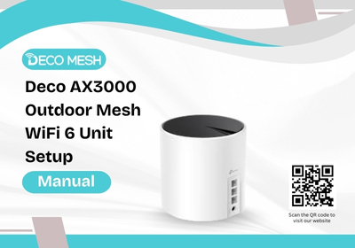 Deco AX3000 Outdoor Mesh WiFi